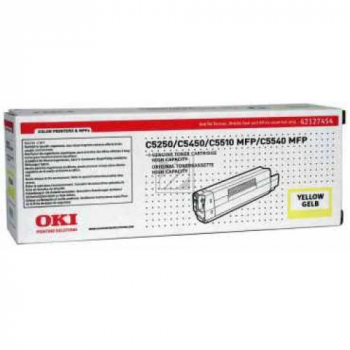 OKI Toner-Kit gelb HC (42127454)