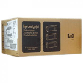 HP Tintenpatrone 3 x schwarz (C5066A, 81)