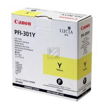 Canon Tintenpatrone gelb (1489B001, PFI-301Y)