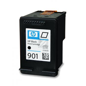 HP Tintenpatrone schwarz (CC653AE, 901)