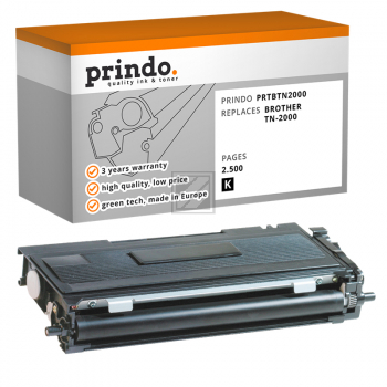 Prindo Toner-Kit schwarz (PRTBTN2000) ersetzt TN-2000