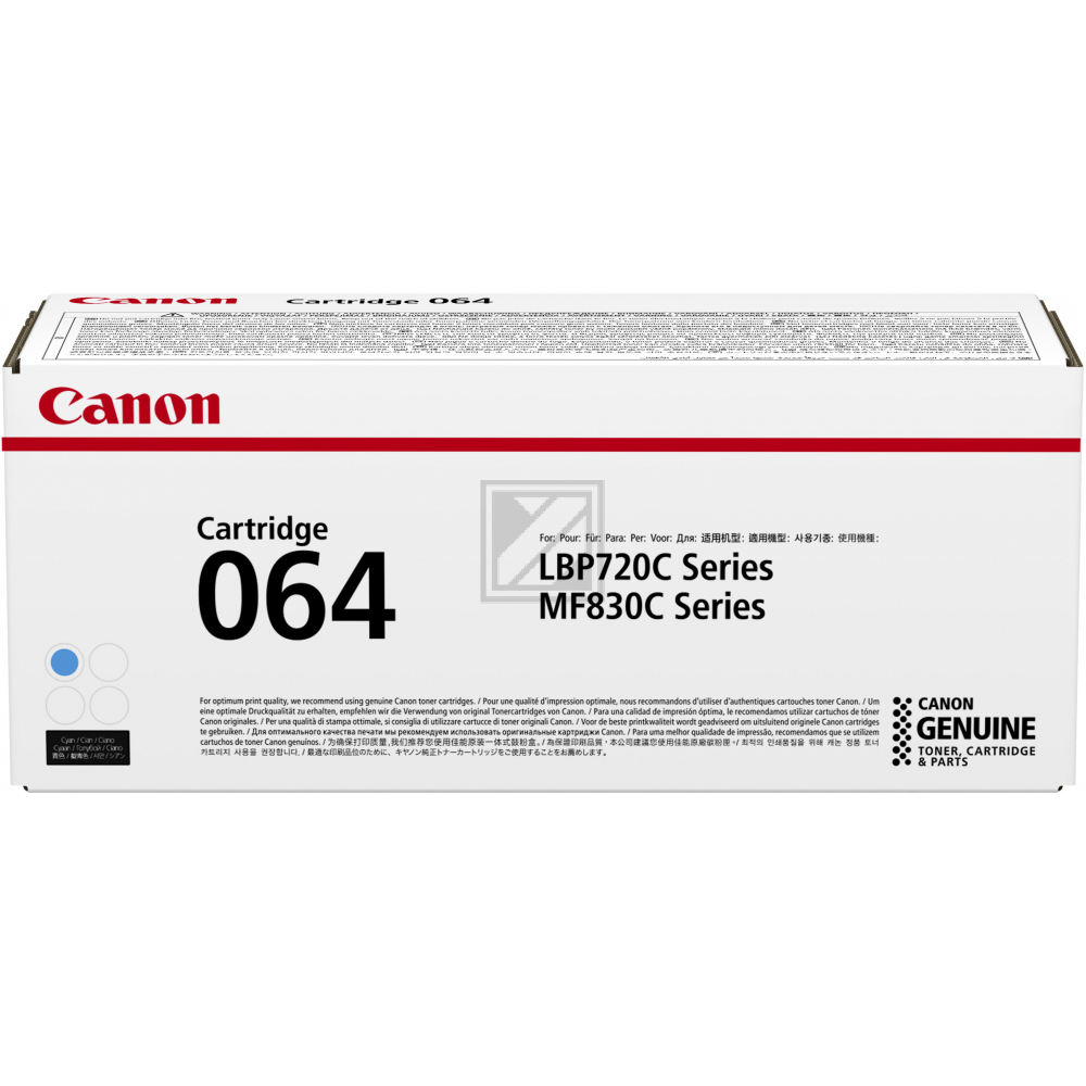 Canon Toner-Kartusche cyan SC (4935C001, 064)
