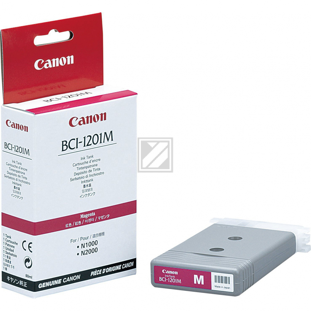 Canon Tintenpatrone magenta (7339A001AA, BCI-1201M)