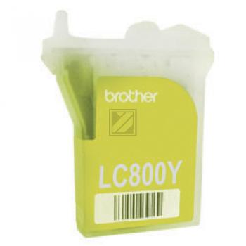 Brother Tintenpatrone gelb (LC-800Y)
