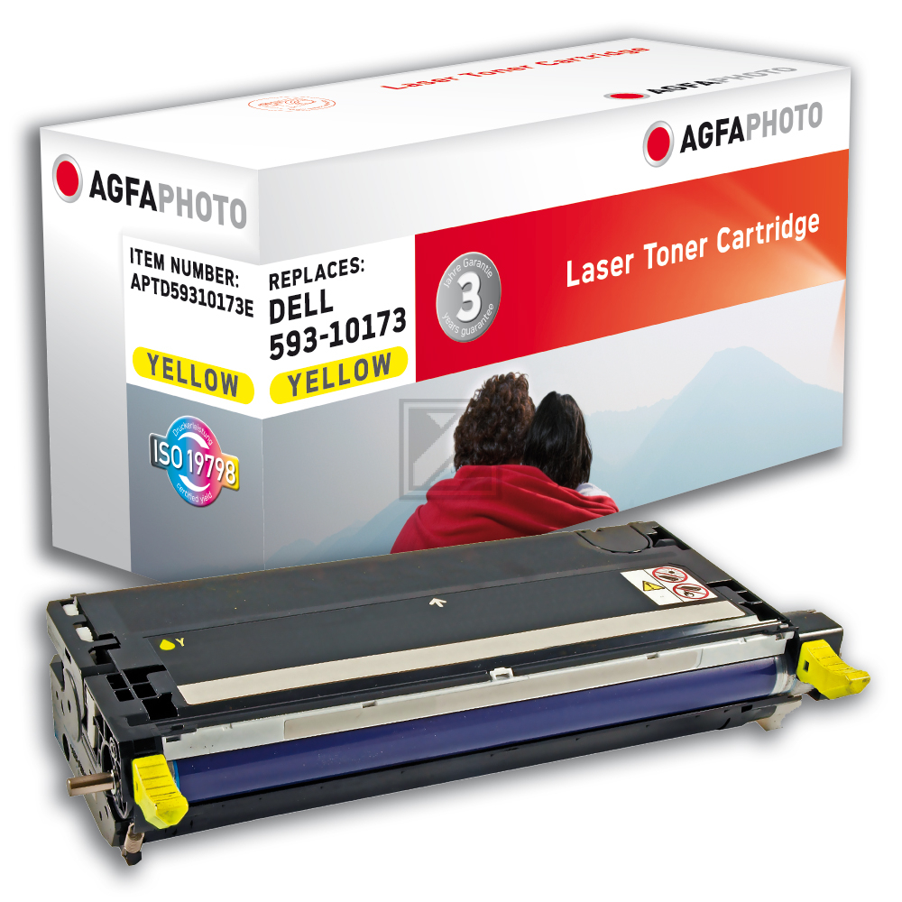 Agfaphoto Toner-Kartusche gelb HC (APTD59310173E) ersetzt NF556