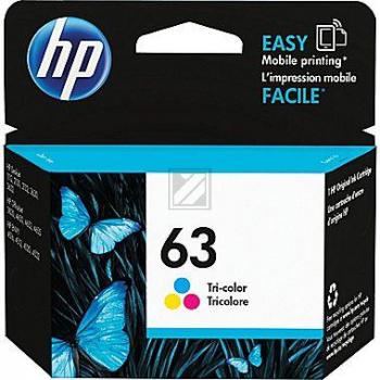 HP Tintendruckkopf cyan/gelb/magenta (F6U61AN, 63)