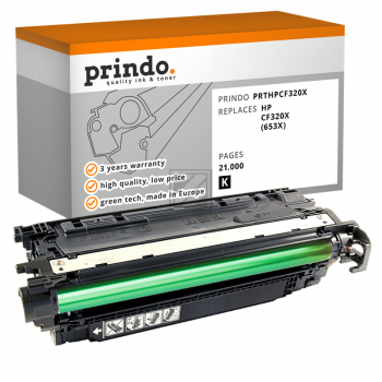 Prindo Toner-Kartusche schwarz HC (PRTHPCF320X) ersetzt 652A
