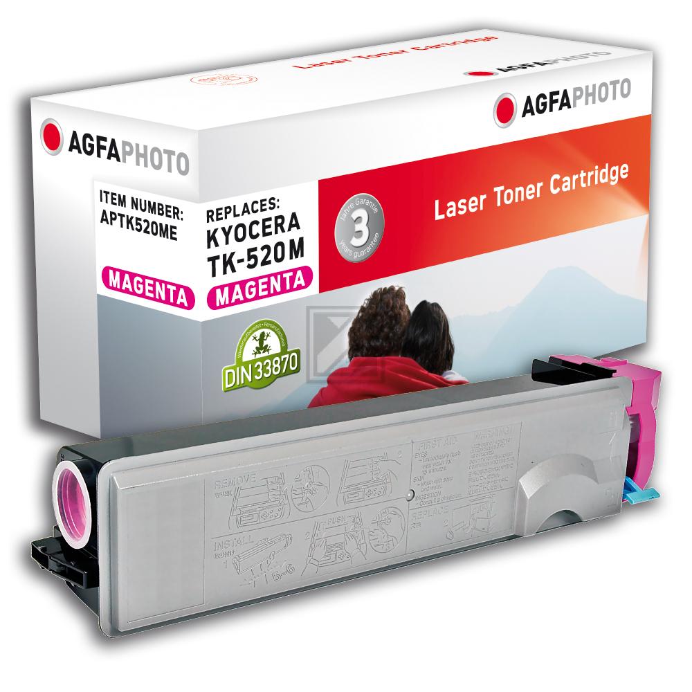 Agfaphoto Toner-Kit magenta (APTK520ME) ersetzt TK-520M