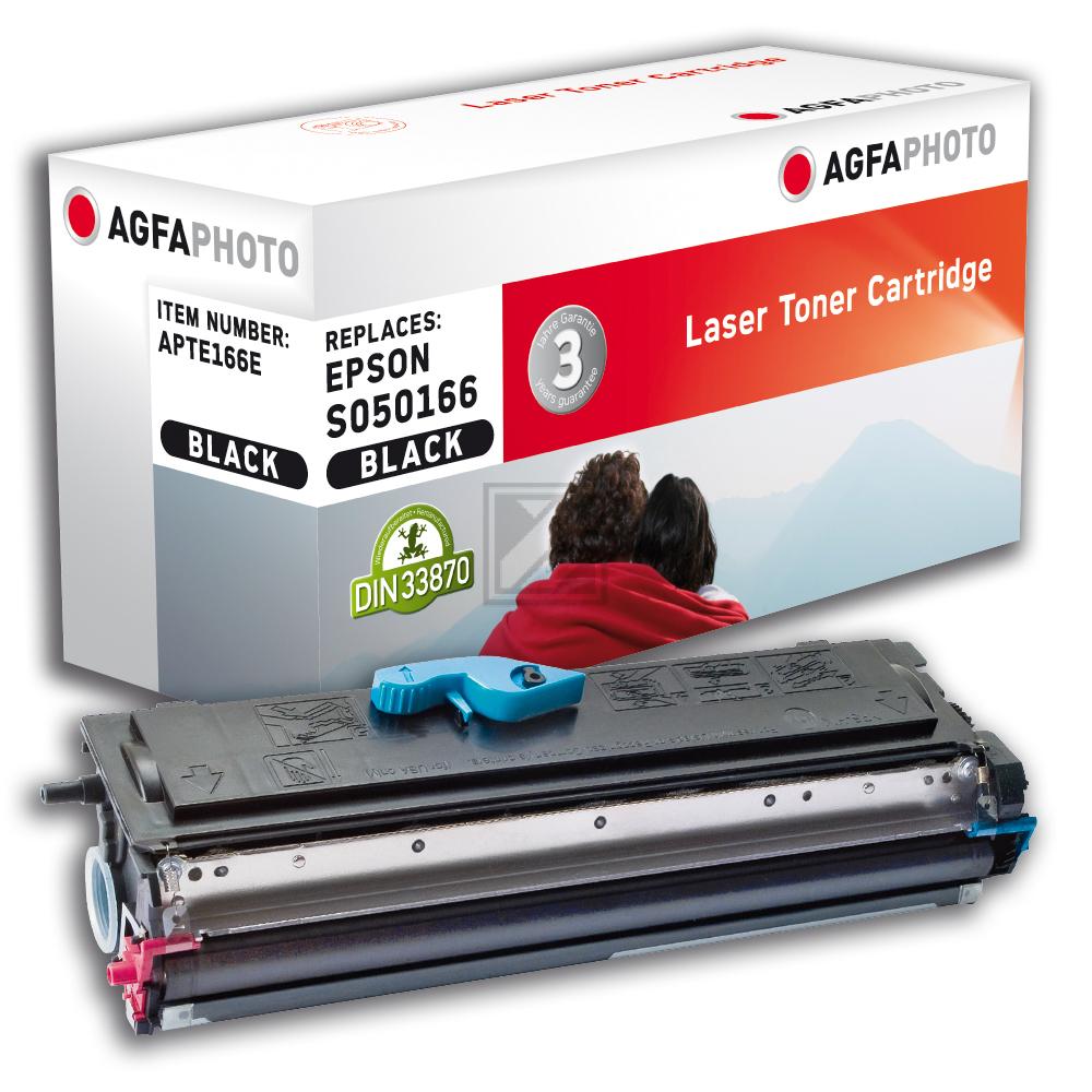 Agfaphoto Toner-Kartusche schwarz HC (APTE166E) ersetzt C13S050166