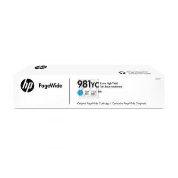 HP Tintenpatrone Contract (nur für Vertragskunden) cyan HC plus (L0R17YC, 981YC)