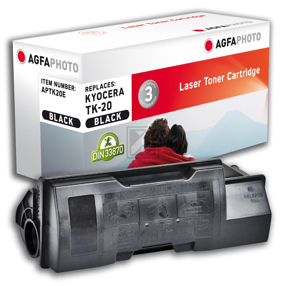 Agfaphoto Toner-Kit schwarz HC plus (APTK20E) ersetzt TK-20H