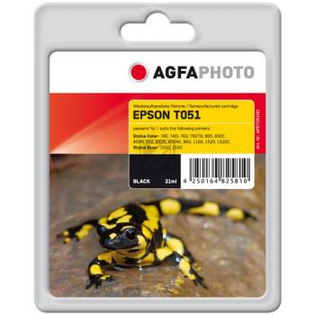 Agfaphoto Tintenpatrone (Universal) schwarz (APET051BD) ersetzt T0511
