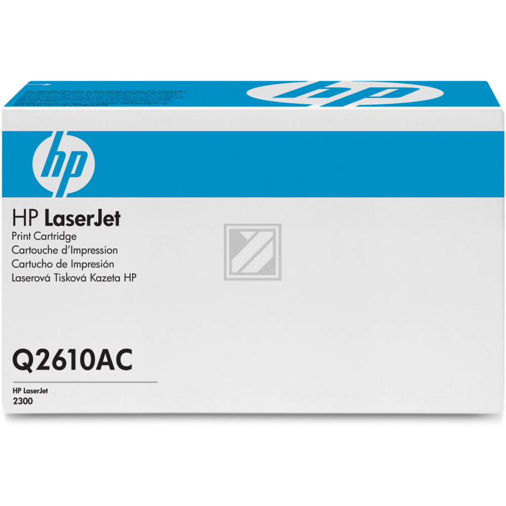 HP Toner-Kartusche Contract (nur für Vertragskunden) schwarz (Q2610AC, 10AC)