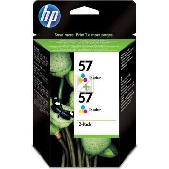 HP Tintendruckkopf 2 x cyan/gelb/magenta HC (C9503AE#301, 57)