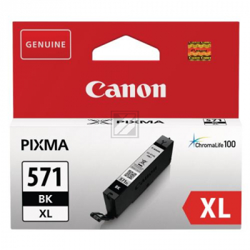 Canon Tintenpatrone schwarz HC (0331C004, CLI-571XLBK)