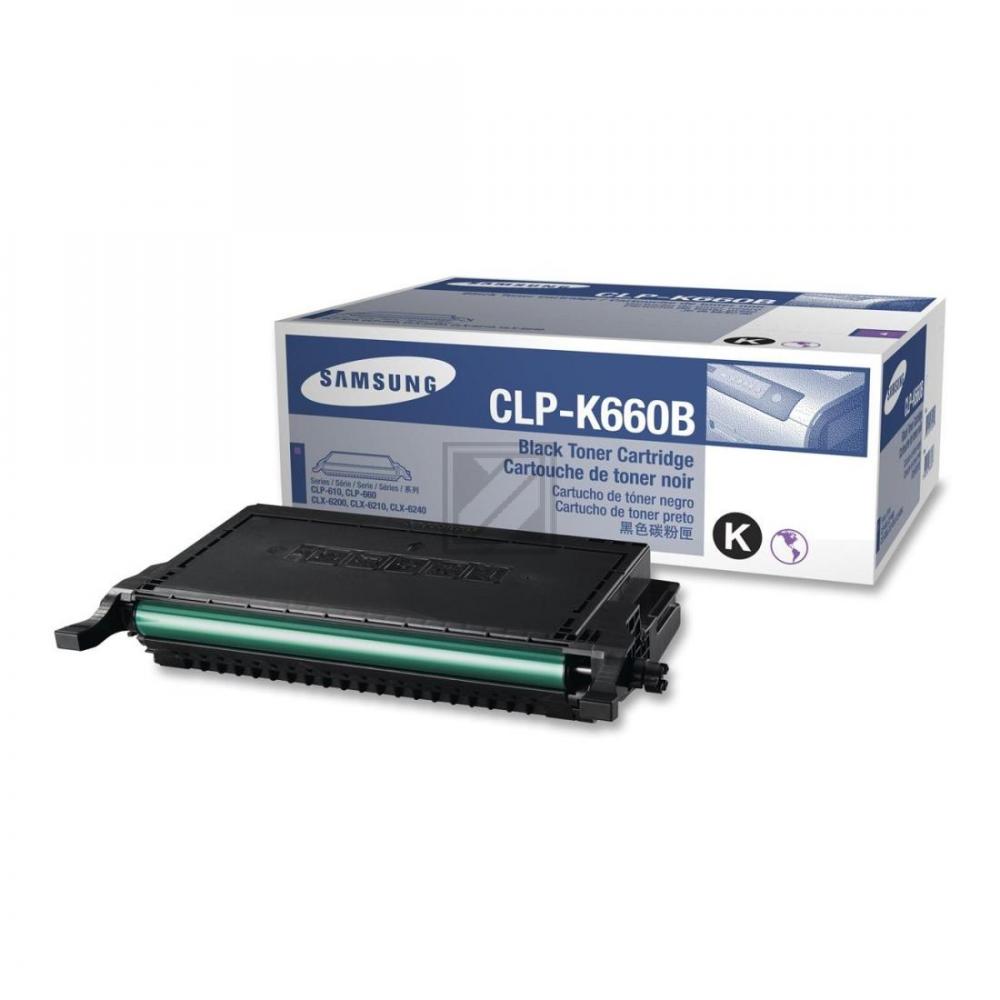 Samsung Toner-Kartusche schwarz HC (CLP-K660B, 660)