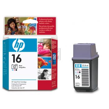 HP Tintendruckkopf cyan/gelb/magenta (C1816AE, 16)