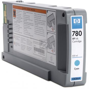 HP Tintenpatrone cyan (CB286A, 780)