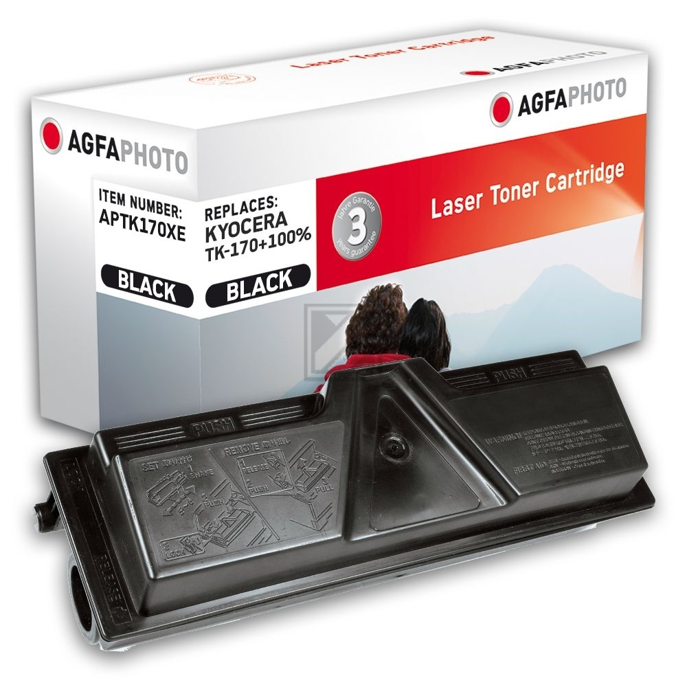 Agfaphoto Toner-Kit schwarz (APTK170XE) ersetzt TK-170