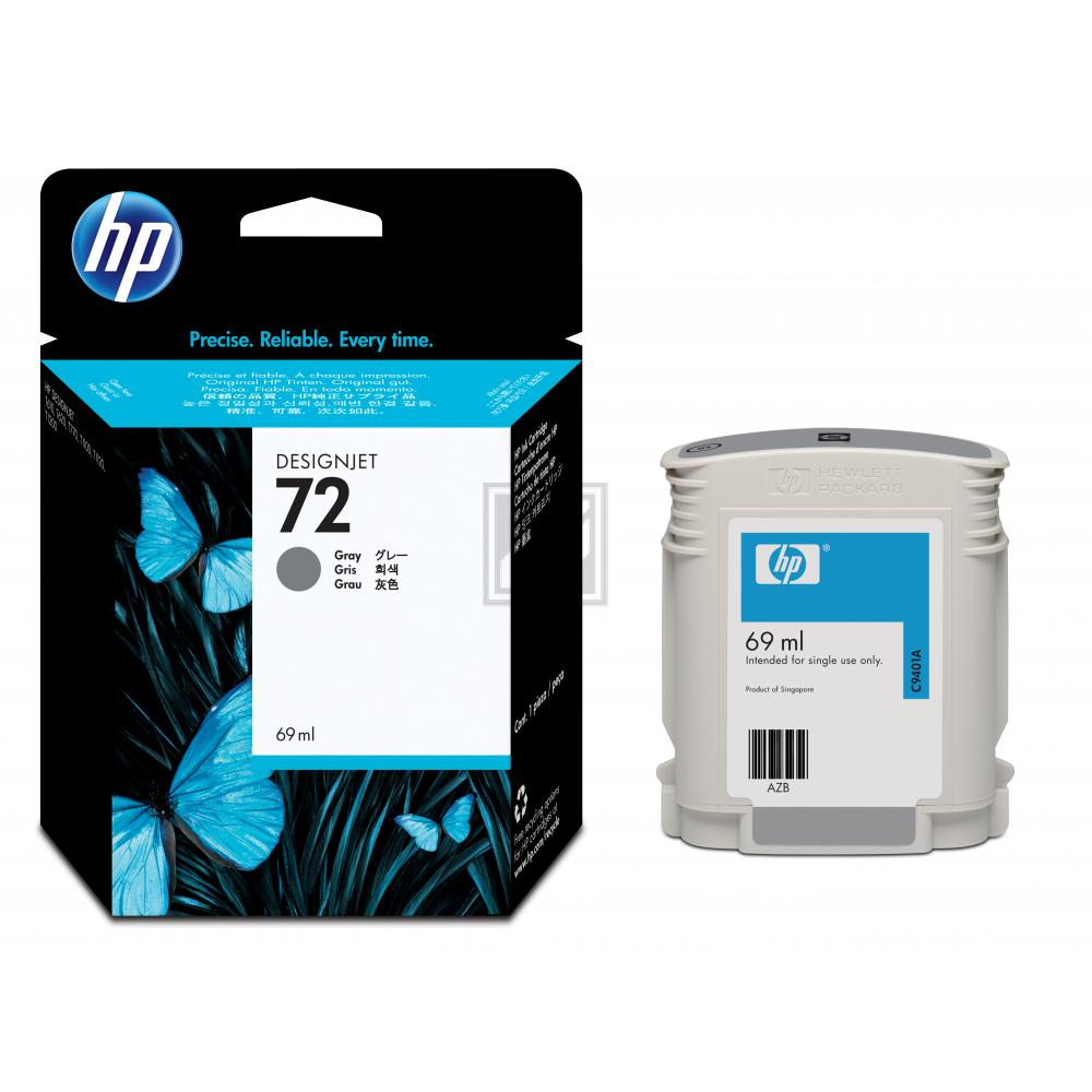 HP Tintenpatrone grau (C9401A, 72)