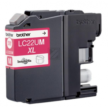 Brother Tintenpatrone magenta HC (LC-22UMBP)