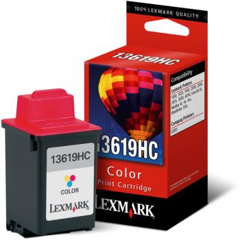 Lexmark Tintendruckkopf cyan/gelb/magenta HC (13619HC)